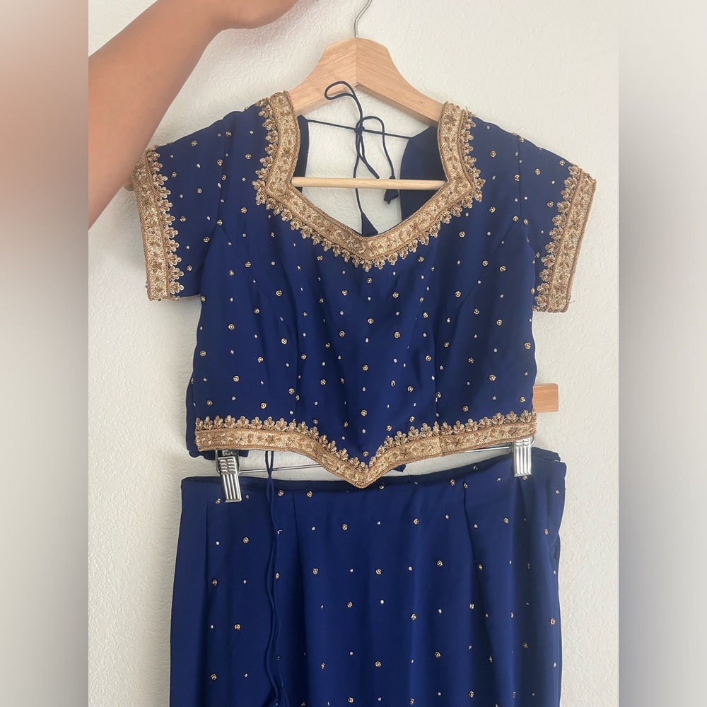Indian royal blue set